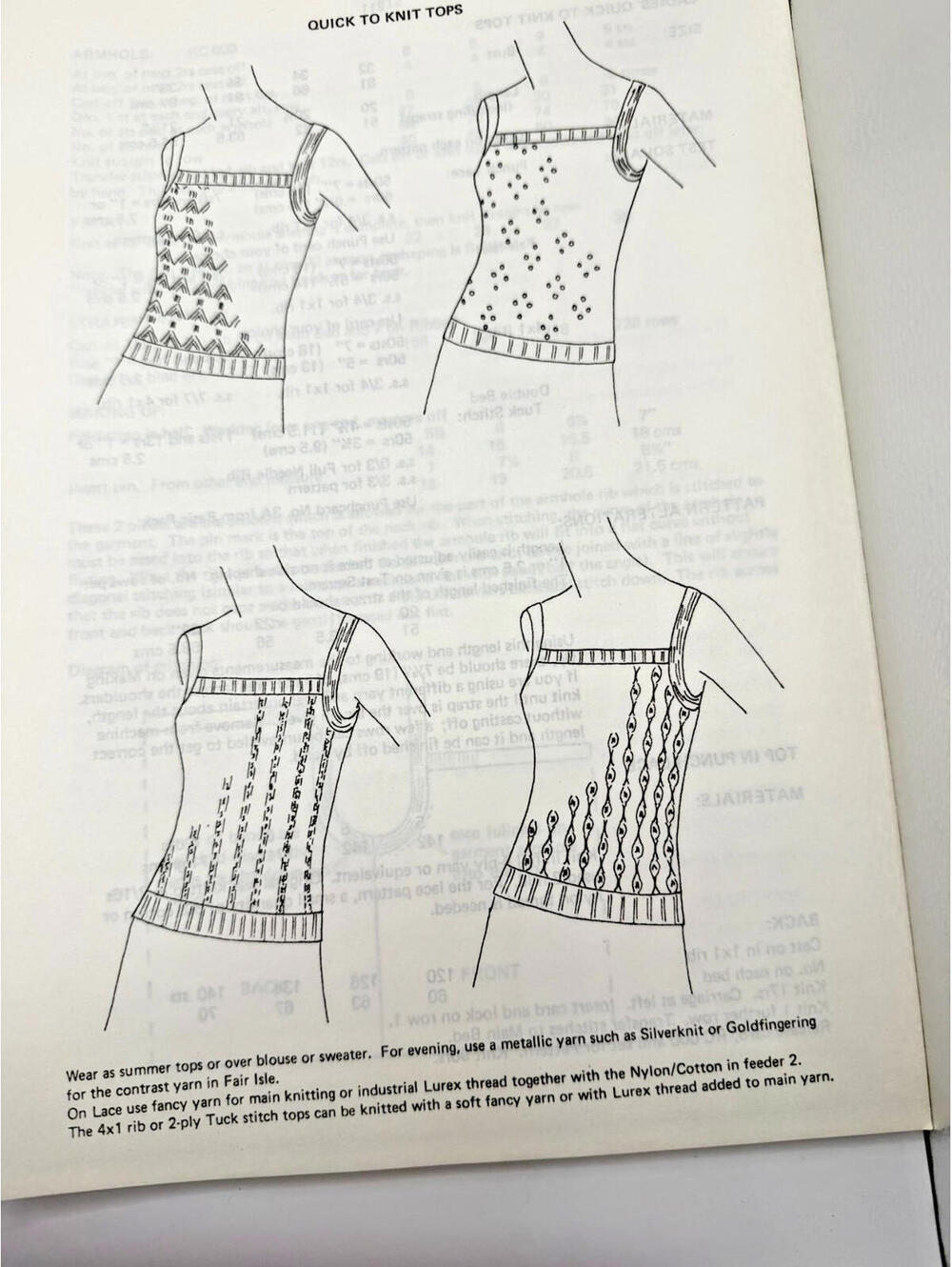Singer Knitting Machine Ribber SRP-50 Instruction Manual + Part 2 Pattern Book - Picture 6 of 7